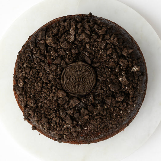 Andy Anand Cookies & Cream Cake, 9-Inch, 2 lb – Made Fresh Daily, Gourmet Gift Boxed, Birthday, Valentine's, Christmas & Anniversary Gift