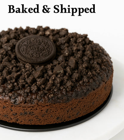 Andy Anand's 9" Cookies & Cream Cake: Luxurious, Handcrafted Delight - Perfect Bakery Dessert, Taste the Difference from Ordinary Cakes!