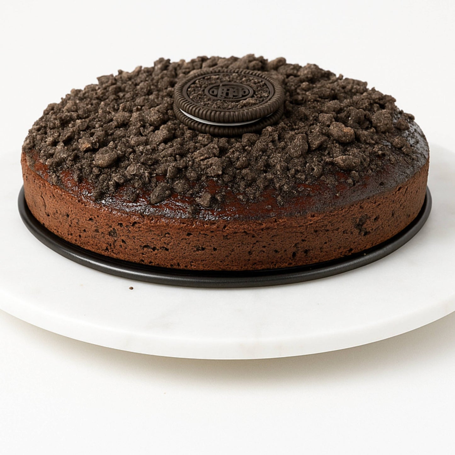 Andy Anand Exquisite 9" Gluten Free Cookies & Cream Cake Made Fresh Daily, Classic Cake Delivery - Freshly Baked and Delivered to Your Doorstep - 2 lbs