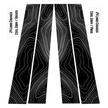 Topographic B Pillar Overlays - 2024+ Land Cruiser / GX 550