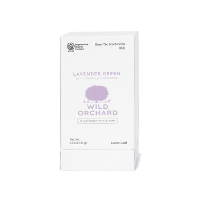 Lavender Green - Organic Loose Leaf Green Tea