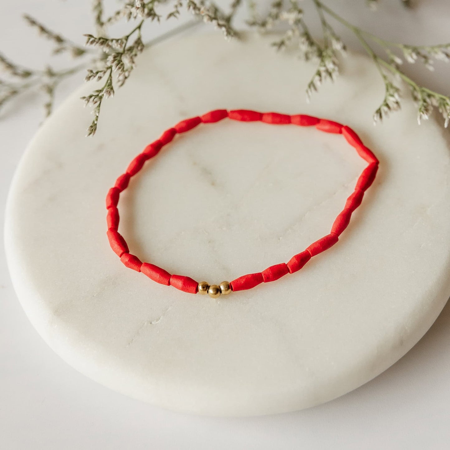 Red Coral Bracelet