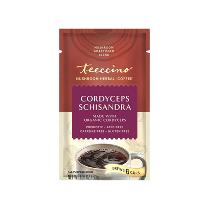 Cordyceps Schisandra Cinnamon Berry Mushroom Herbal Coffee