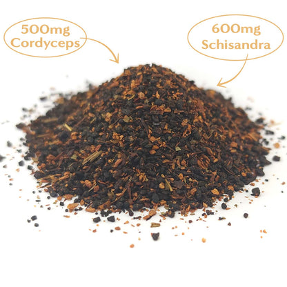 Cordyceps Schisandra Cinnamon Berry Mushroom Herbal Coffee