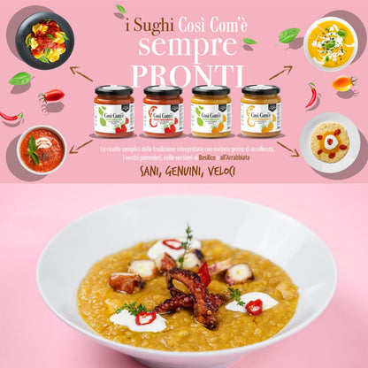 Così Com’è, Yellow Arrabbiata Pasta Sauce – 10.23 oz (290 g)