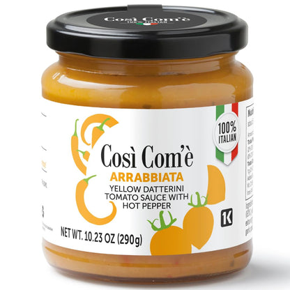 Così Com’è, Yellow Arrabbiata Pasta Sauce – 10.23 oz (290 g)