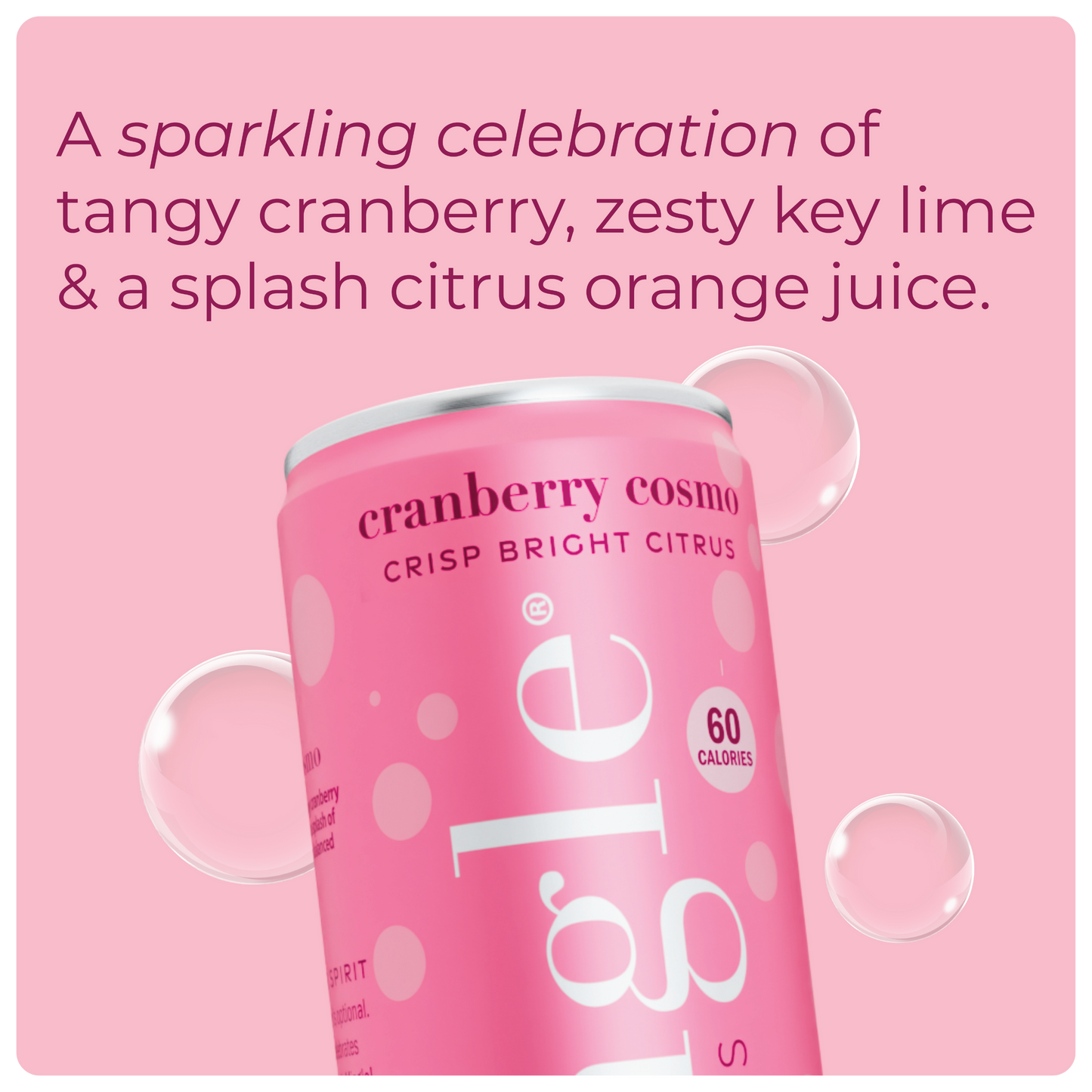 Cranberry Cosmo by Mingle Mocktails - Non Alcoholic Beverages