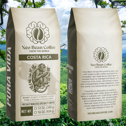 Costa Rica Coffee - Freshly Roasted Single-Origin Specialty Coffee