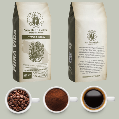 Costa Rica Coffee - Freshly Roasted Single-Origin Specialty Coffee