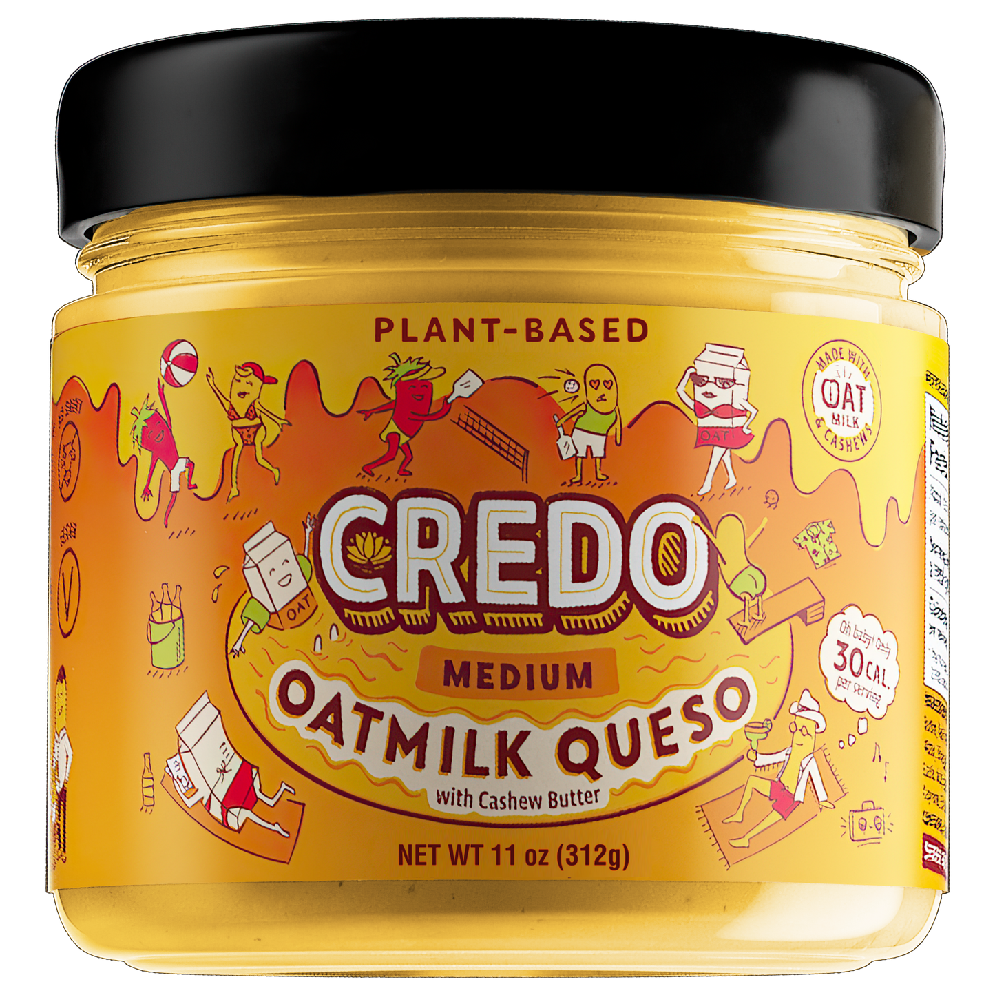 Oat Milk Queso Medium