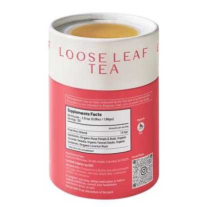 Cup-It-Cool Tea | Organic Rose & Licorice Herbs Tea Blend