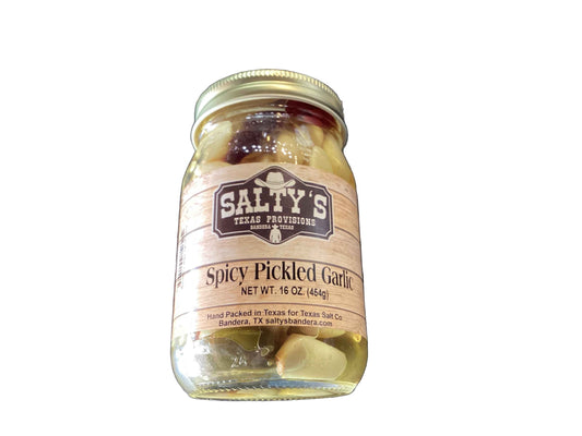 Spicy Pickled Garlic