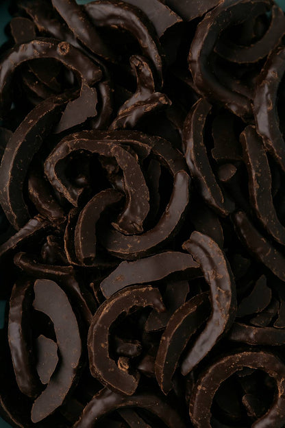 Andy Anand Vegan Chocolate Covered Orange Peels – Dark Chocolate Gift Box, 1 lb, Made with 60% Chocolate (Cocoa Butter)