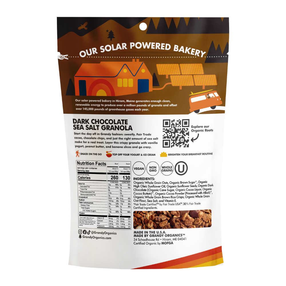 Dark Chocolate Sea Salt Granola