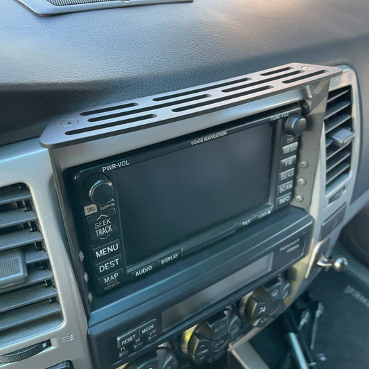 2003-2009 Toyota 4runner (4th Gen) Accessory Dash Mount Molle AMP Phone Tablet Radios Overlanding