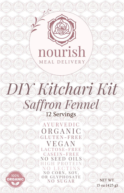 DIY Kitchari Kit – Saffron Fennel