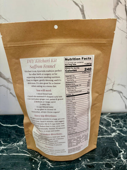 DIY Kitchari Kit – Saffron Fennel