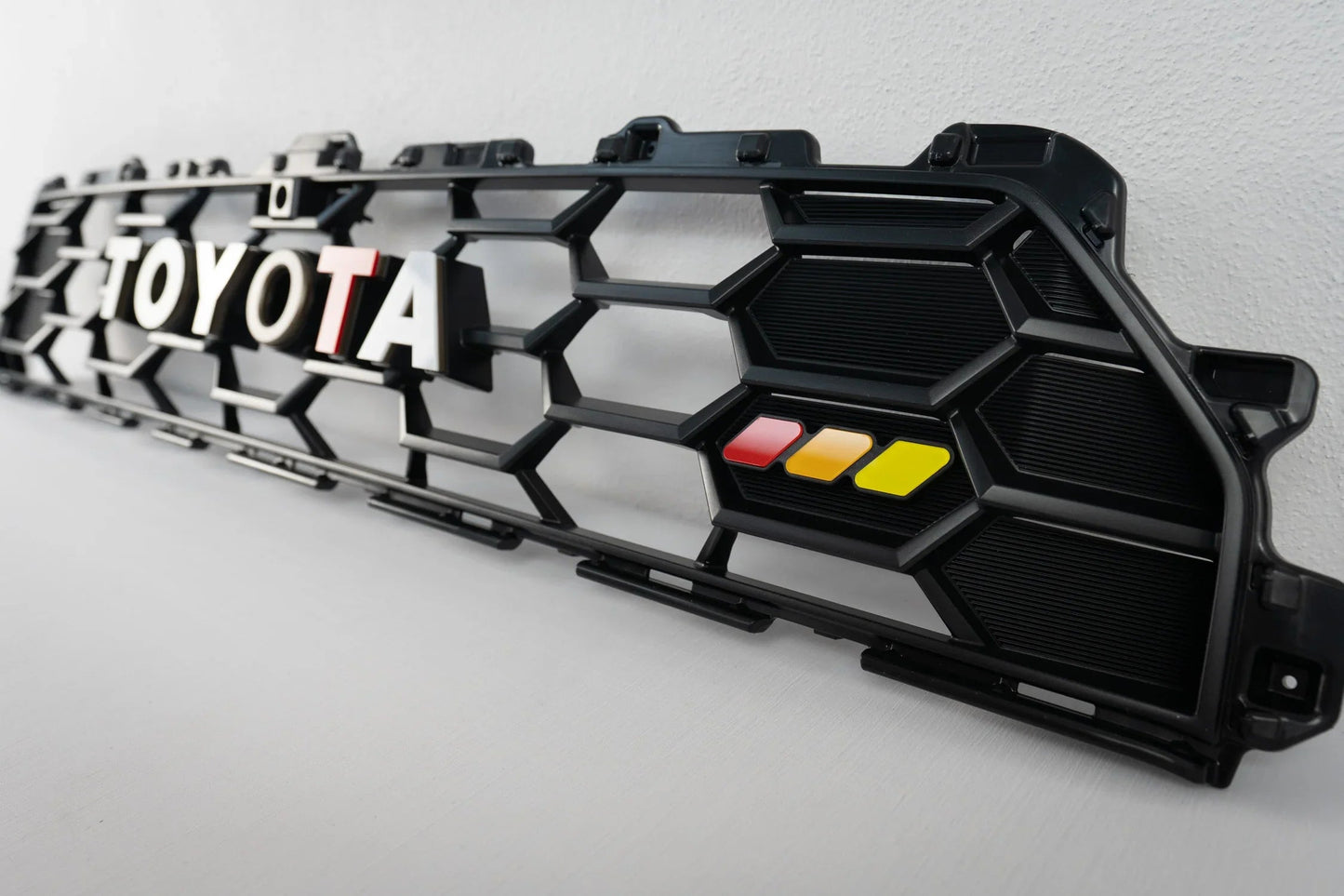 TOYOTA Front Grille Acrylic Emblem Overlays - 2025+ 4Runner TRD Pro / Trailhunter