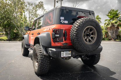 Safari Topo Middle Tailgate Overlays - 2021+ Bronco