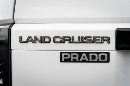 "Land Cruiser" Topographic Rear Tailgate Emblem Overlays - 2024+ Land Cruiser