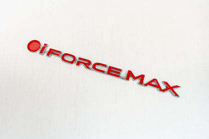 "i-FORCE MAX" Rear Tailgate Emblem Overlays - 2024+ Land Cruiser