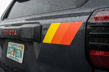 Heritage Retro TRD Style Liftgate Stripes - 2025+ 4Runner