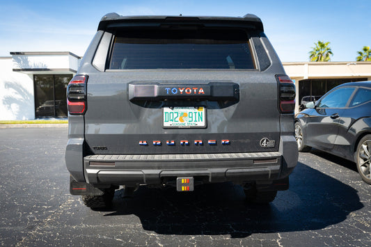 Acrylic OEM Hitch Cover Inserts - 2025+ 4Runner