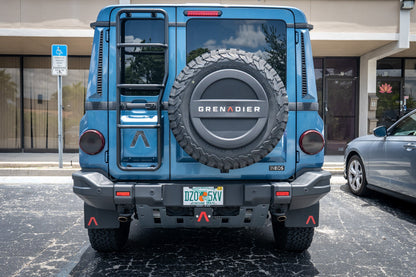 Rear Hitch Cover with Red Lambda - 2024+ Grenadier