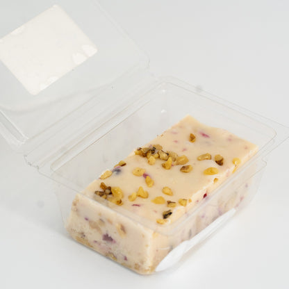 Cranberry Walnut Honey Fudge