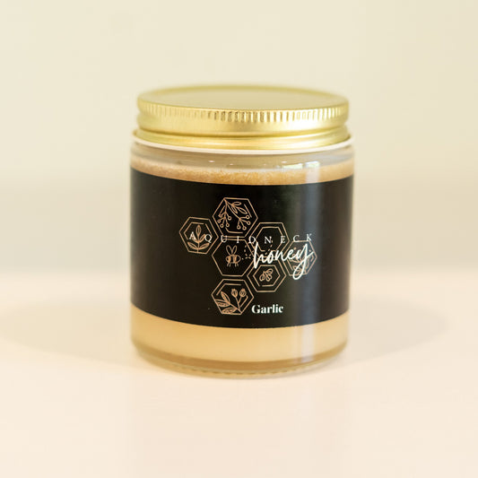 Garlic Infused Creamed Honey