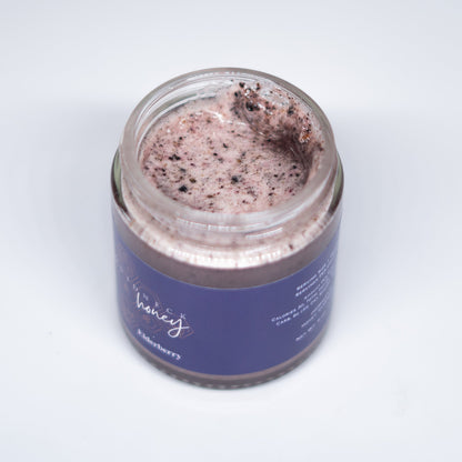 Elderberry Creamed Honey