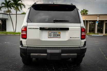 Topo Rear Glass Button Trim Overlay - 2024+ Land Cruiser / GX 550