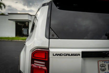 Topo Rear Glass Button Trim Overlay - 2024+ Land Cruiser / GX 550