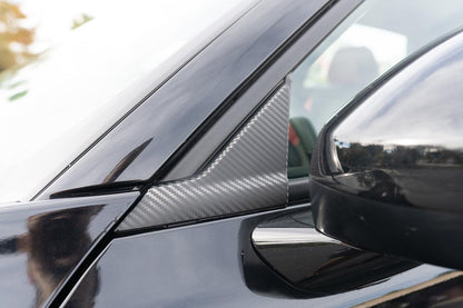 3D Carbon A Pillar Triangle Overlays - 2023+ Integra / 2022+ Civic