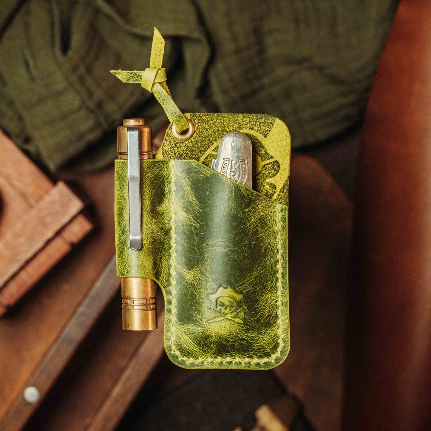 Knife Sheath - Sailor | Leather EDC | Pocket Knife Holder