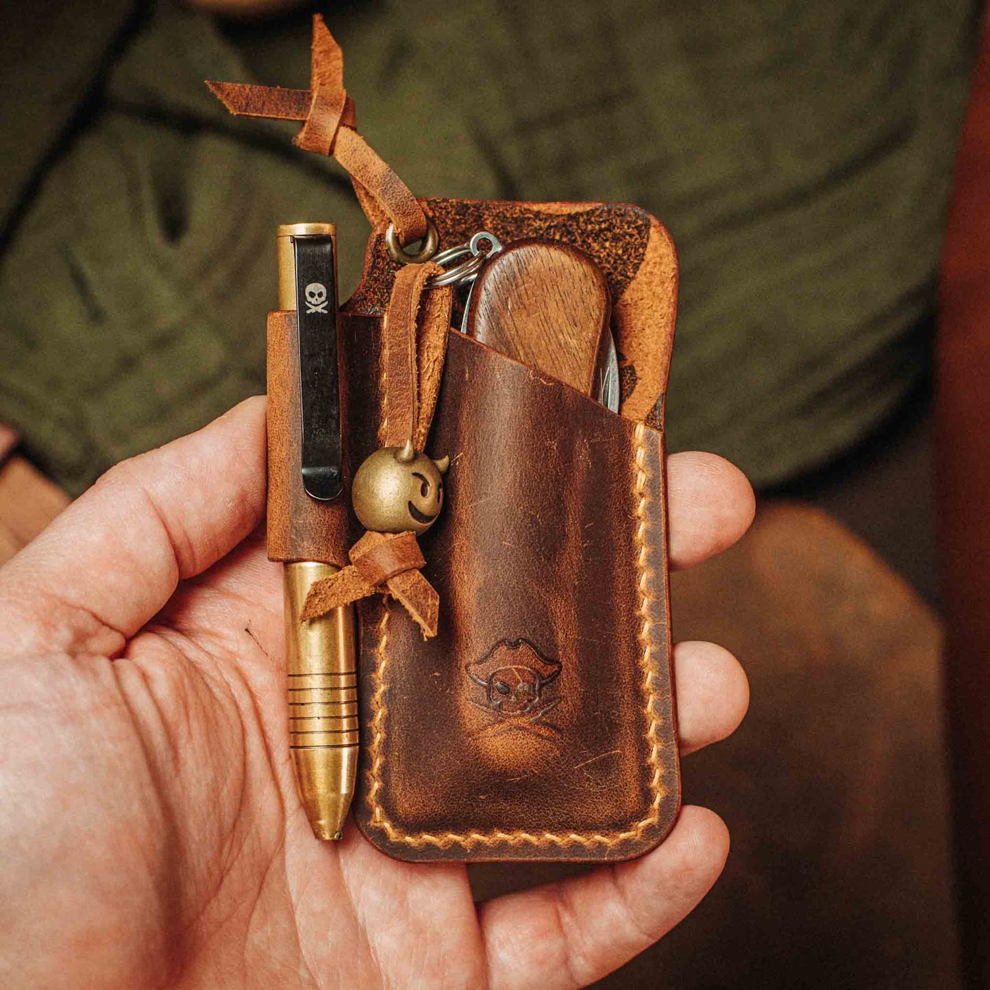 Knife Sheath - Sailor | Leather EDC | Pocket Knife Holder