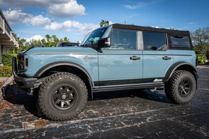 Solid Color Upper Door Spear Stripe Kit - 2021+ Bronco 4 Door (non-Raptor)