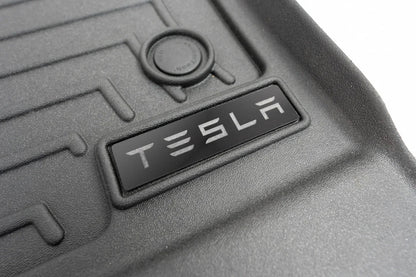 Tesla Logo Emblem for WeatherTech Floor Mats - Model S, X, 3, and Y