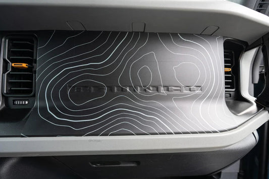 Topo 3 Piece Dash Kit (Printed Series) - 2021+ Bronco