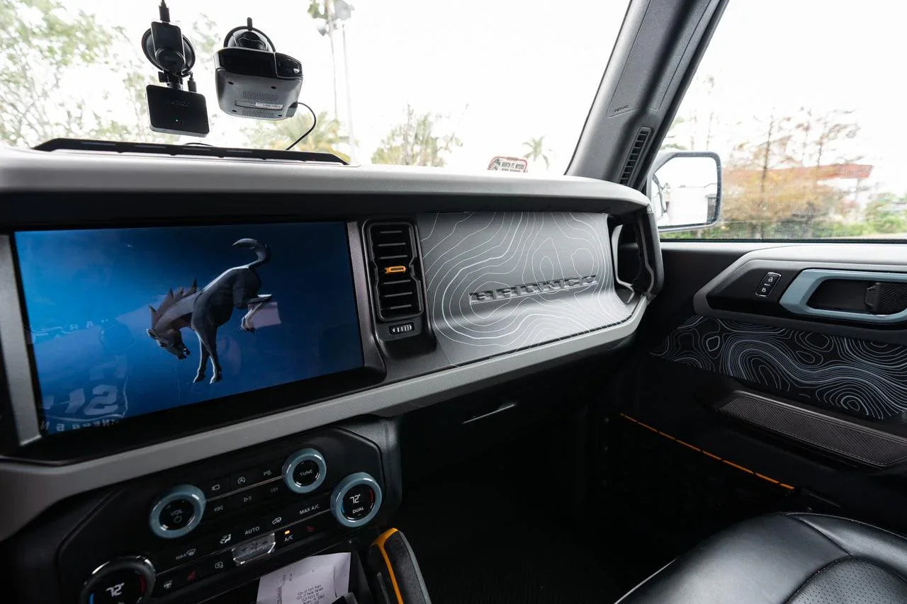 Topo 3 Piece Dash Kit (Printed Series) - 2021+ Bronco