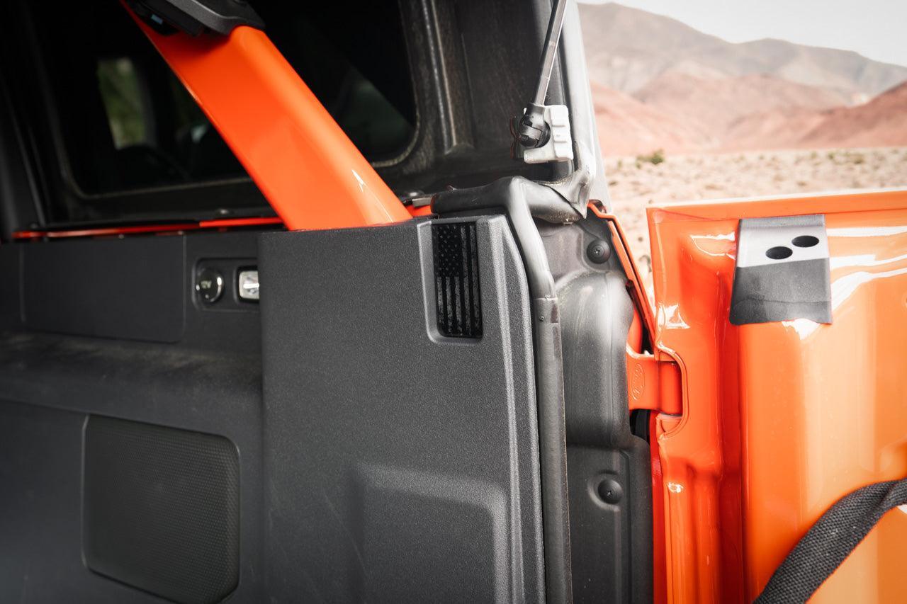 Laser Series Acrylic Covers for Soft Top Ready Holes - 2021+ Bronco