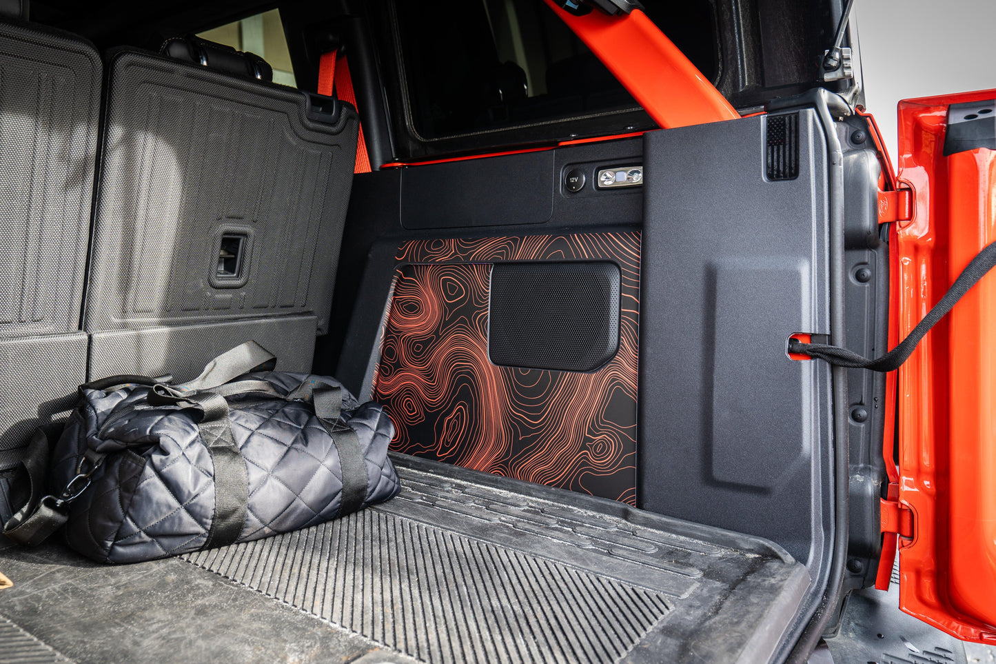 Topo Cargo Area Overlay Kit Part 1 (Printed Series) - 2021+ Bronco 4 Door