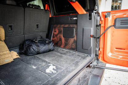 Topo Cargo Area Overlay Kit Part 1 (Printed Series) - 2021+ Bronco 4 Door