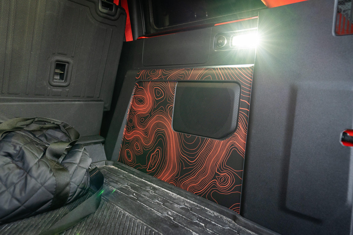 Topo Cargo Area Overlay Kit Part 1 (Printed Series) - 2021+ Bronco 4 Door