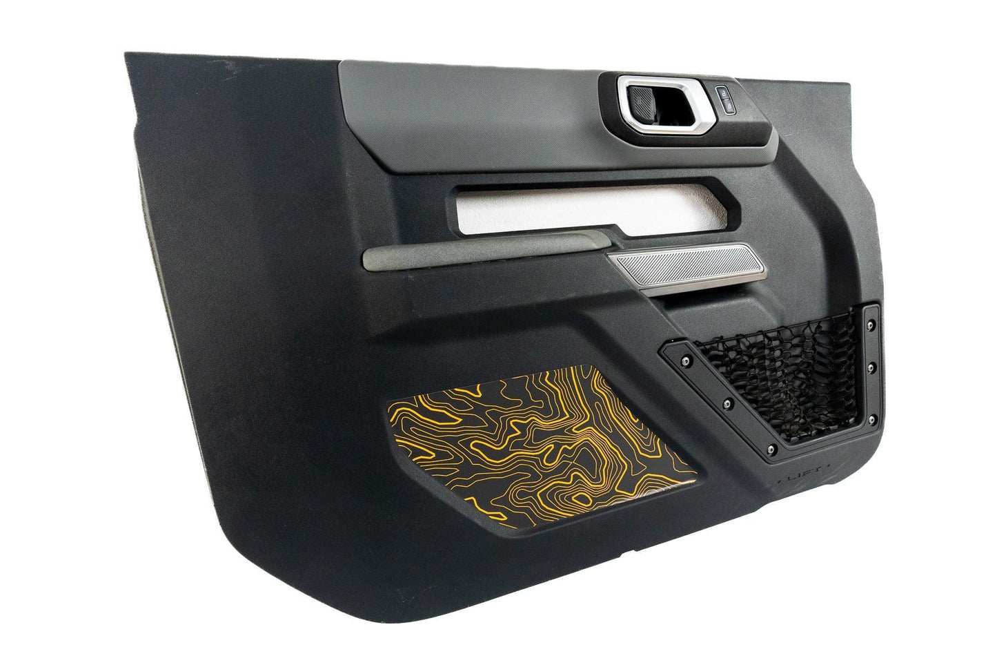 Topo Interior Lower Door Card Insert Overlays (Printed Series) - 2021+ Bronco 2 Door