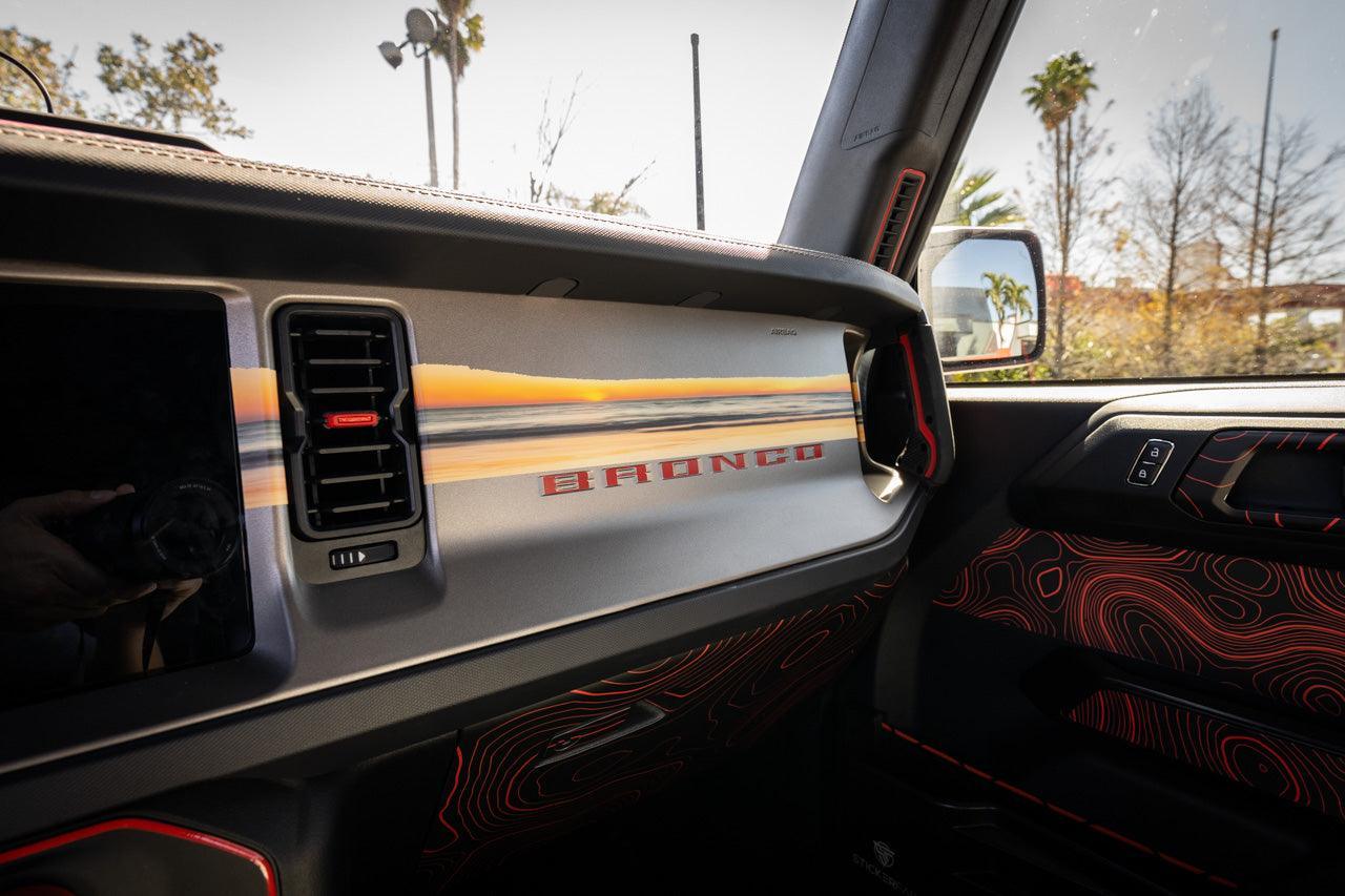 Infinity Landscape 3 Piece Dash Kit (Printed Series) - 2021+ Bronco