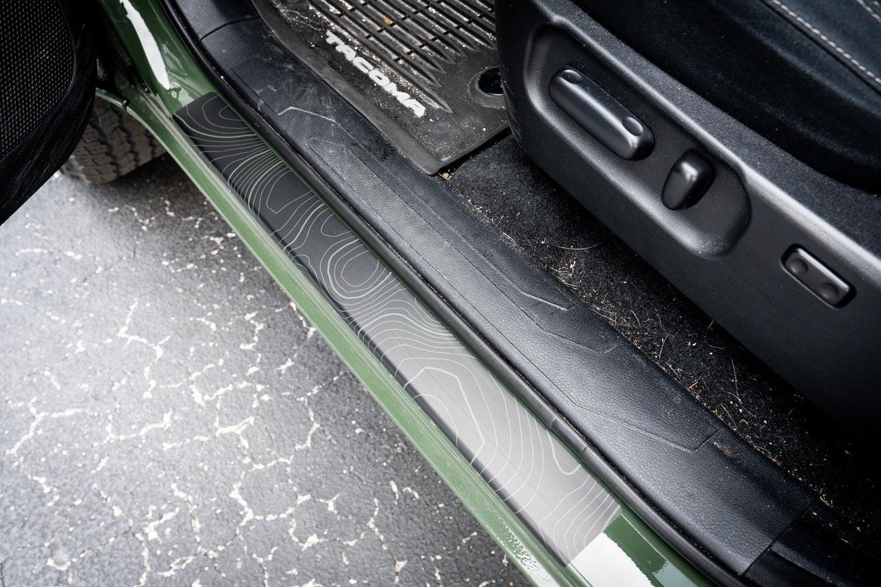 Topo Door Sill Protectors - 2016-2023 Tacoma Double Cab