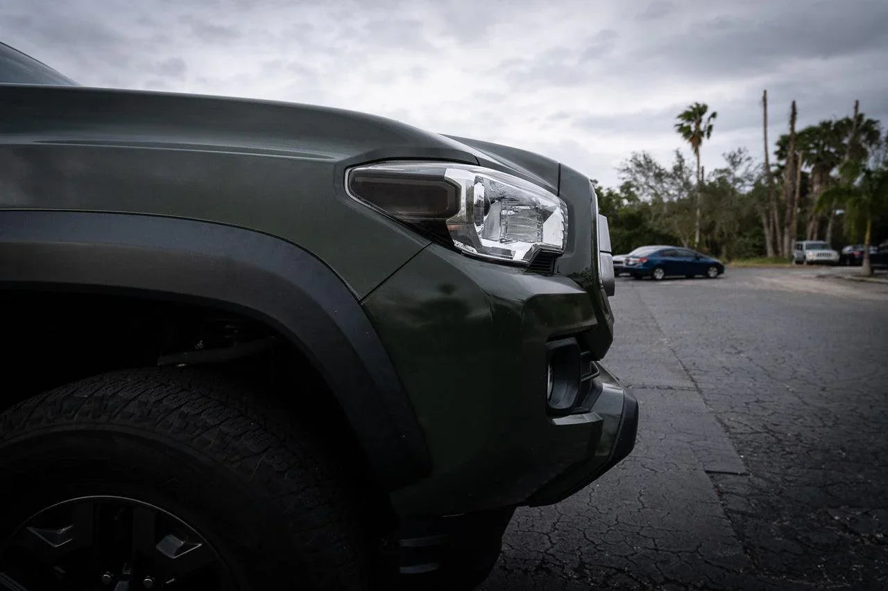 Smoked Sidemarker Overlays (Front Only) - 2016-2023 Tacoma