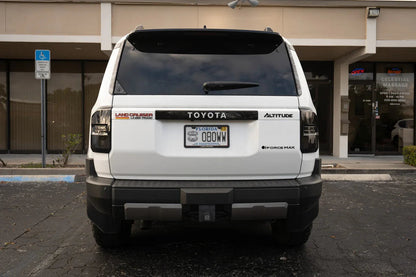 Black iForceMax Acrylic Tailgate Emblem - 2024+ Land Cruiser