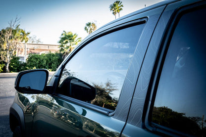 Topo B Pillar Overlays - 2016-2023 Tacoma Double Cab